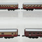 Marklin Z Scale Assorted Passenger Cars [4]: 8726, 8728, 8725, & 8713 EX