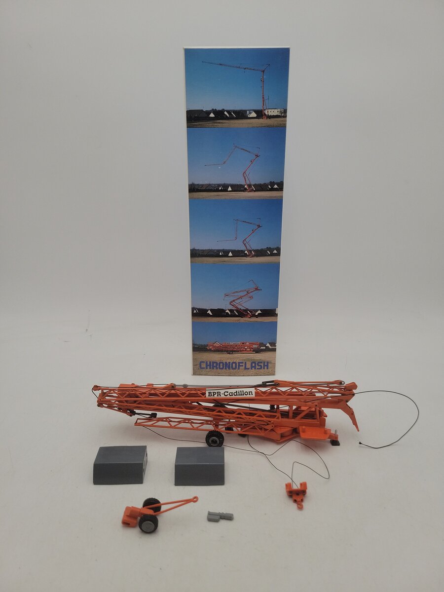 Conrad 2015 1:50 Scale BPR Cadillon Chronoflash Folding/Fast Erecting Crane VG/Box
