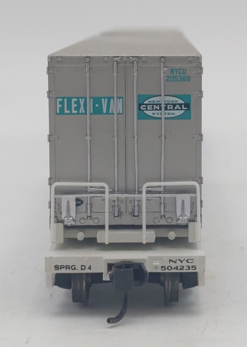Walthers 932-40852 NYC Flexi-Van Car with Trailers #504235 EX