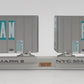Walthers 932-40852 NYC Flexi-Van Car with Trailers #504235 EX