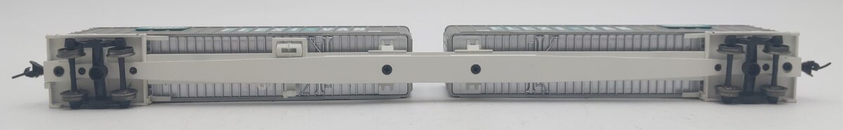 Walthers 932-40852 NYC Flexi-Van Car with Trailers #504235 EX