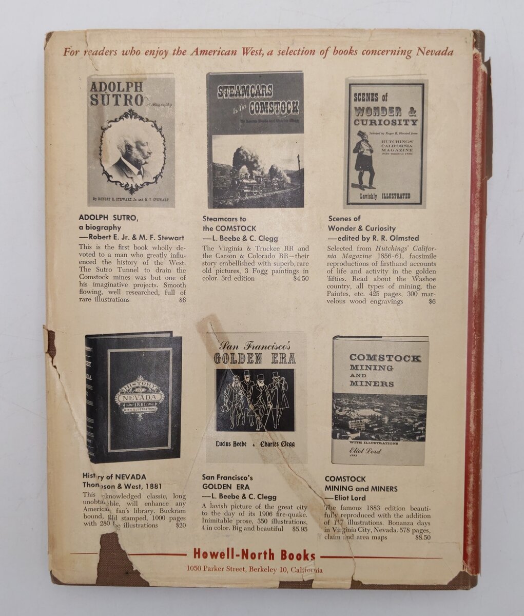 Railroads of Nevada and Eastern California, Vol.1 Book By David F. Myrick