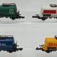 Marklin Z Scale Assorted Tank Cars [4]: 8611, 8612, 8613, & 8614 VG