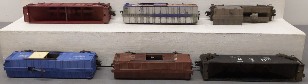 Lionel Vintage O Gauge Freight Cars: 643625,6420,3424,2458,6464400,546446 [6] VG