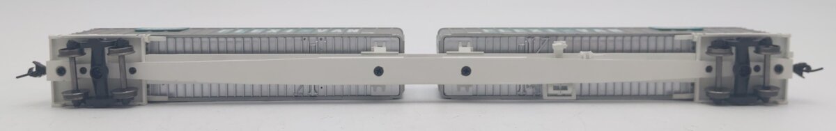 Walthers 932-40852 NYC Flexi-Van Car with Trailers #504235 EX