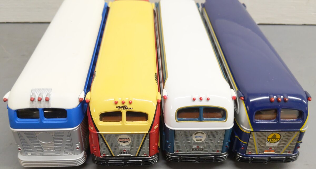 Corgi and Others 1:50 Assorted Coach Buses Yellow 743, MTH Coach [4] EX