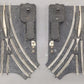 Lionel 1122 Vintage O Gauge O-27 Left And Right Remote Control Switch Pairs [2] VG/Box