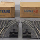 Lionel 1122 Vintage O Gauge O-27 Left And Right Remote Control Switch Pairs [2] VG/Box