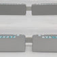 Walthers 932-240852 HO NYC Gold Mark III Flexi-Van Flat w/Trailers (Set of 2) EX
