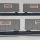 Walthers 932-23929 HO Western Pacific Flexi-Van Flat Car W/Trailer (Set of 2) EX