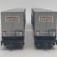 Walthers 932-23929 HO Western Pacific Flexi-Van Flat Car W/Trailer (Set of 2) EX