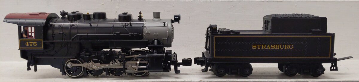 Lionel 6-38688 Strasburg 0-8-0 Steam Locomotive and Tender #475 EX/Box