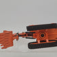 Shinsei 21016 1:85 Scale Mini Power M-16 Orange Excavator Die Cast W/Accessories EX/Box