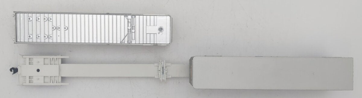 Walthers 932-40851 HO Scale NYC Flexi-Van Flatcar w/ Side Door Trailers #504154 EX