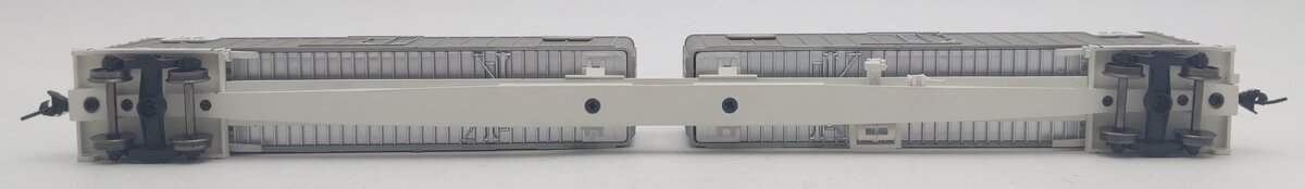 Walthers 932-40851 HO Scale NYC Flexi-Van Flatcar w/ Side Door Trailers #504154 EX