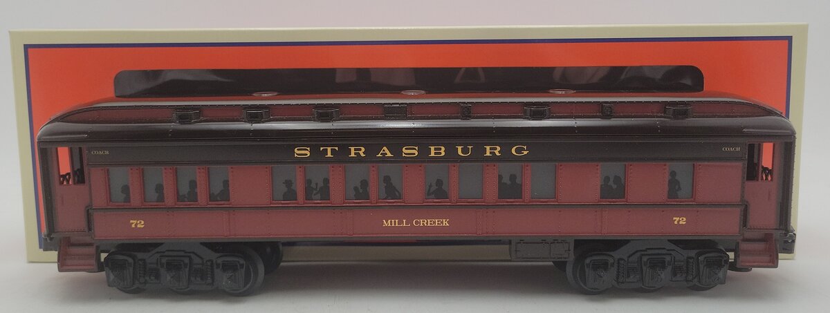 Lionel 6-35209 Strasburg "Mill Creek" Coach #72 EX/Box