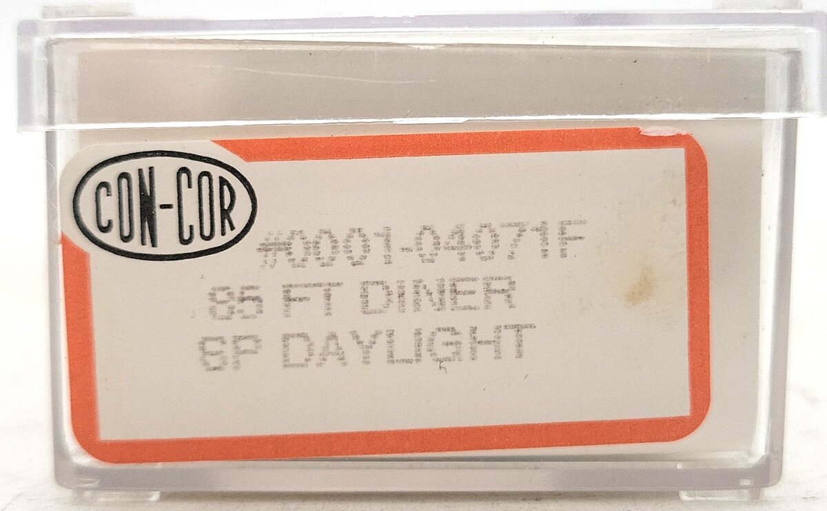 Con-Cor 0001-04071F N Scale Southern Pacific Daylight 85' Diner Car #10200 LN/Box