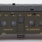 Micro-Trains 11600011 N Scale Pullman Pool 50' Standard Troop Sleeper Car #9026 LN/Box