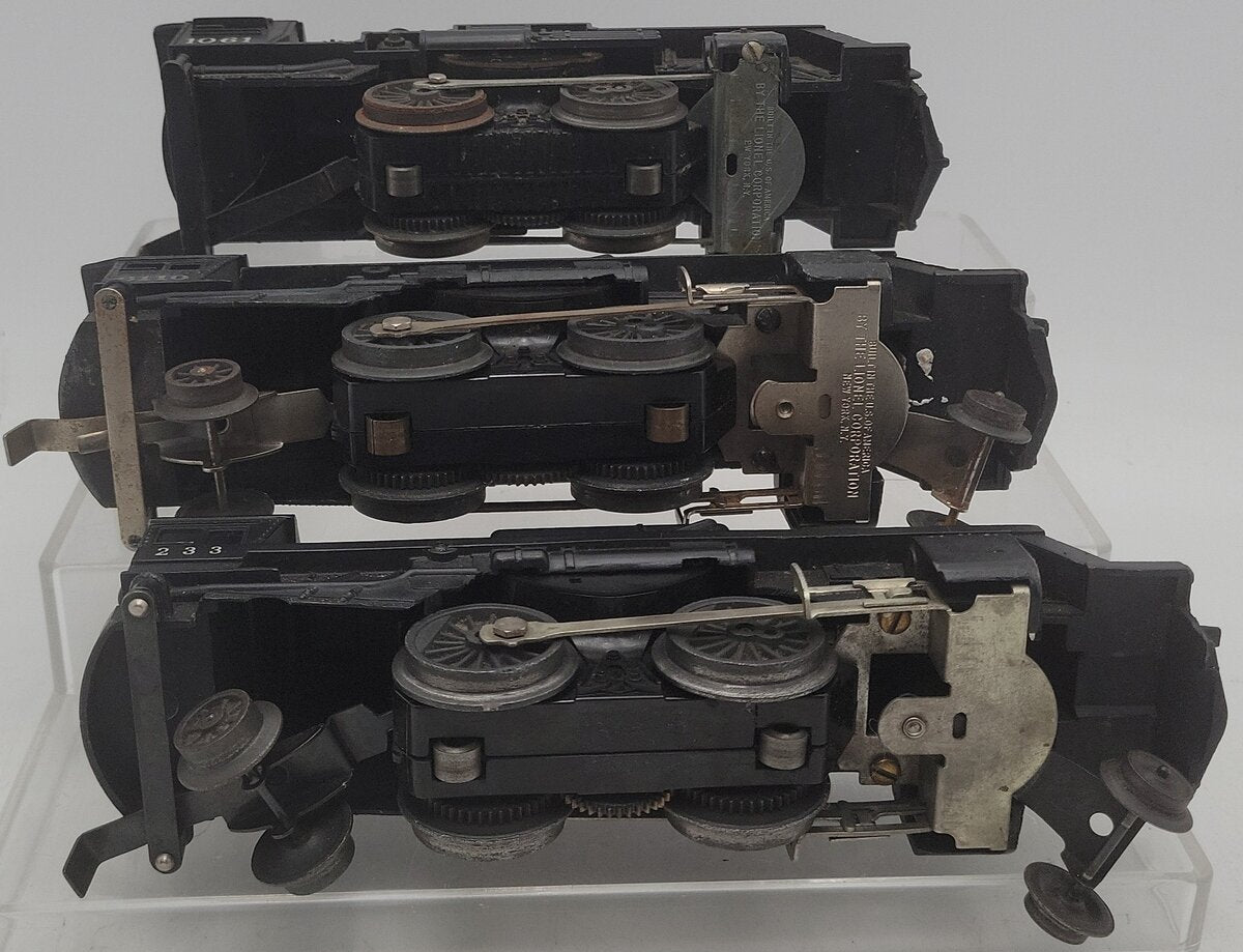 Assorted Lionel O Gauge Steam Locomotives -#6110, #1061, #233 [3]