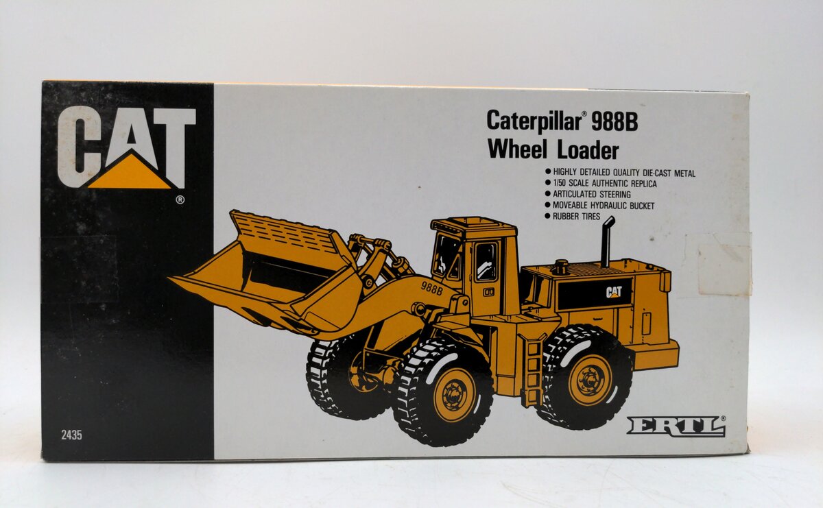 Ertl 2435 1:50 Scale Caterpillar 988B Wheel Loader NIB