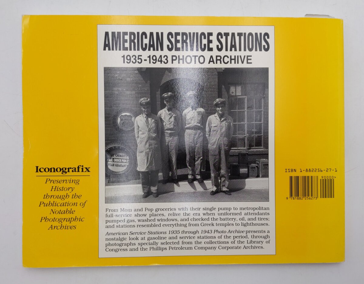 American Service Stations 1935-1943 Photo Archive Paperback Book By M. Kirn VG