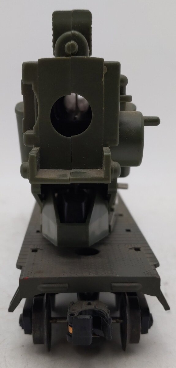 Lionel 6651 Vintage O USMC Olive Drab Cannon Car VG