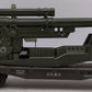 Lionel 6651 Vintage O USMC Olive Drab Cannon Car VG