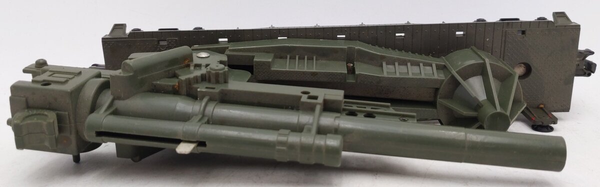 Lionel 6651 Vintage O USMC Olive Drab Cannon Car VG