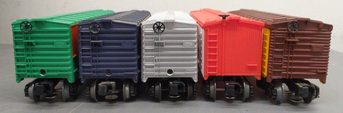 Lionel Assorted O Gauge Freight Cars [5] VG/Box