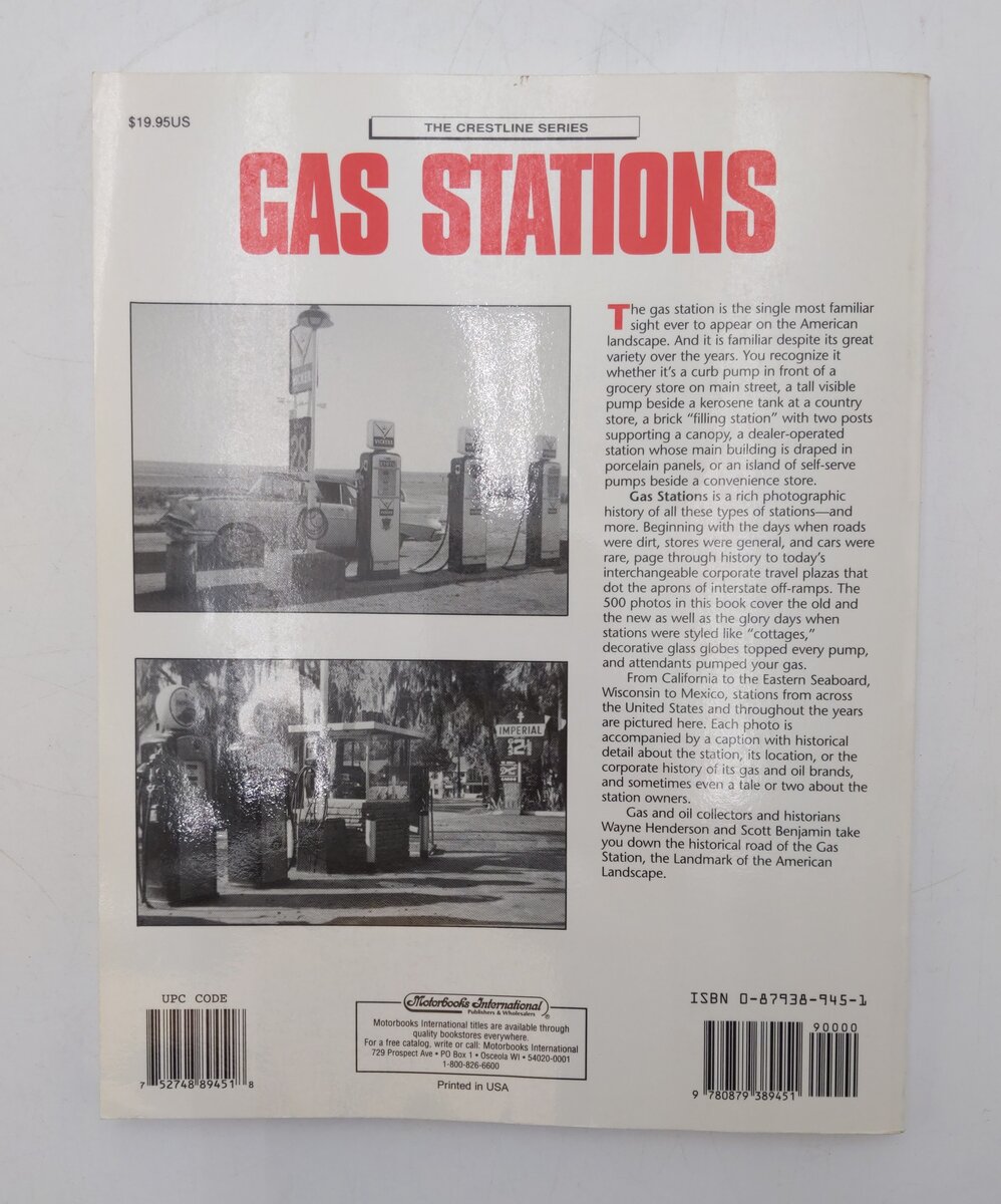 Gas Stations Paperback Book By Wayne Henderson, Scott Benjamin VG