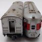 Lionel Vintage O Red Stripe Passenger Cars 2444, 2446 [2] VG/Box