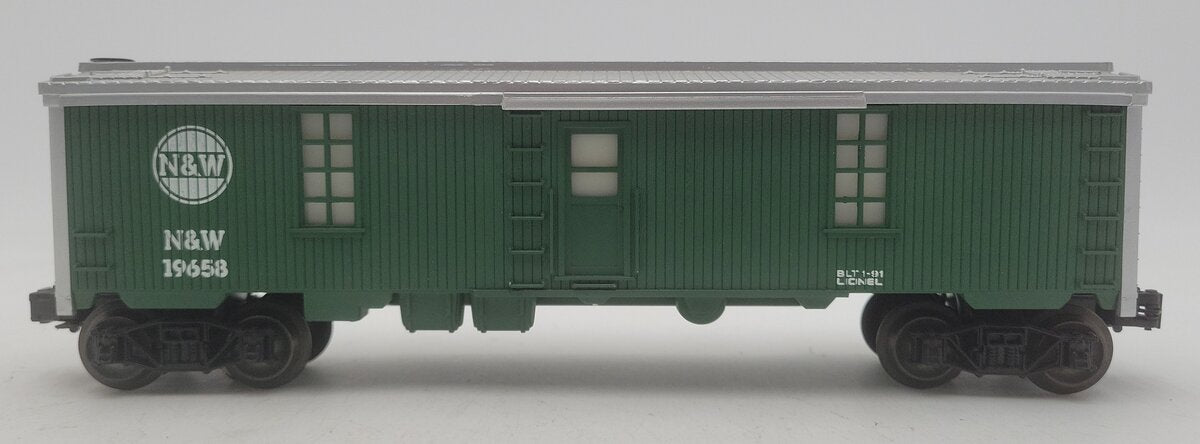 Lionel 6-19658 O Gauge Norfolk & Western Tool Car #19658 VG