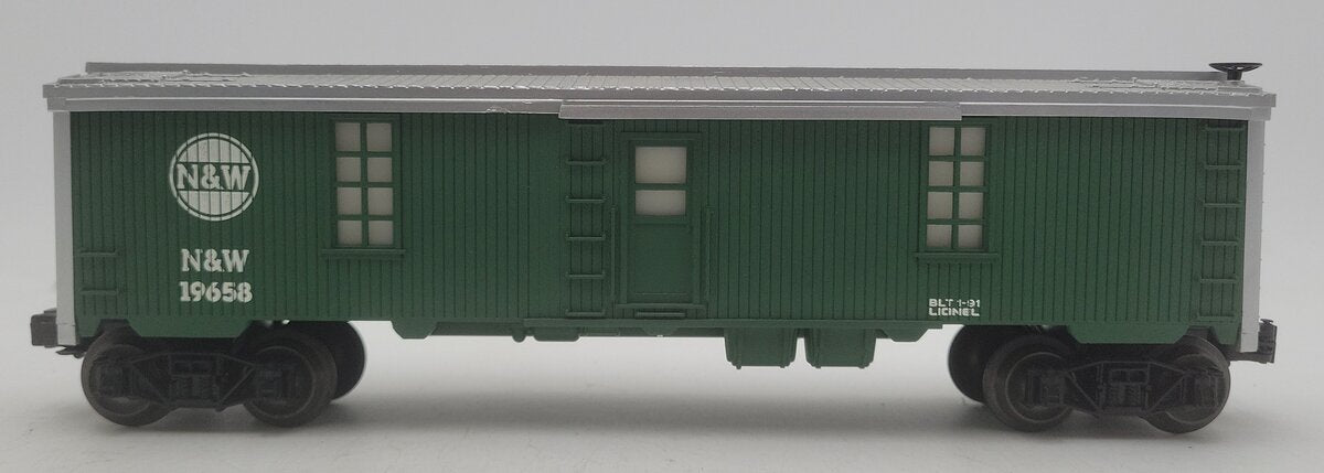 Lionel 6-19658 O Gauge Norfolk & Western Tool Car #19658 VG