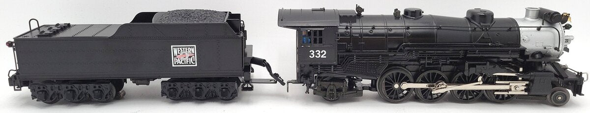 K-Line K3697-0332W O Western Pacific 2-8-2 Mikado Steam Engine w/TMCC #332 LN/Box