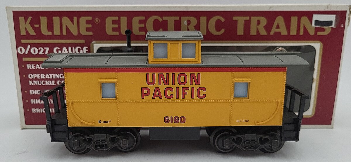 K-Line K6160 Union Pacific Classic Caboose EX/Box