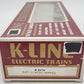 K-Line K6276 Red Katy Classic Ribbed Hopper EX/Box