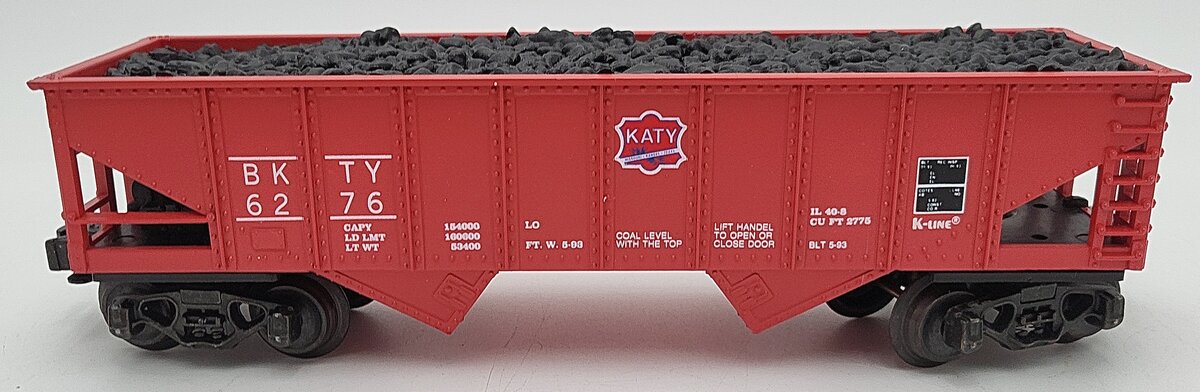 K-Line K6276 Red Katy Classic Ribbed Hopper EX/Box