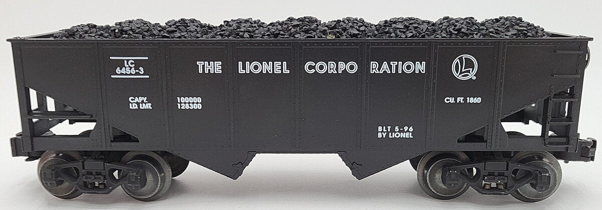 Lionel 6-16433 6456-3 Lionel Corp. 2-Bay Hopper w/Coal Load LN/Box