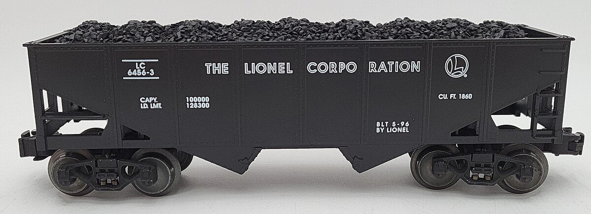 Lionel 6-16433 6456-3 Lionel Corp. 2-Bay Hopper w/Coal Load LN/Box