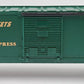 Lionel 6-16631 O Gauge Rock Island Boxcar with Steam Railsounds EX/Box