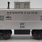K-Line K6167 O Gauge Western Pacific Classic Silver Caboose EX/Box