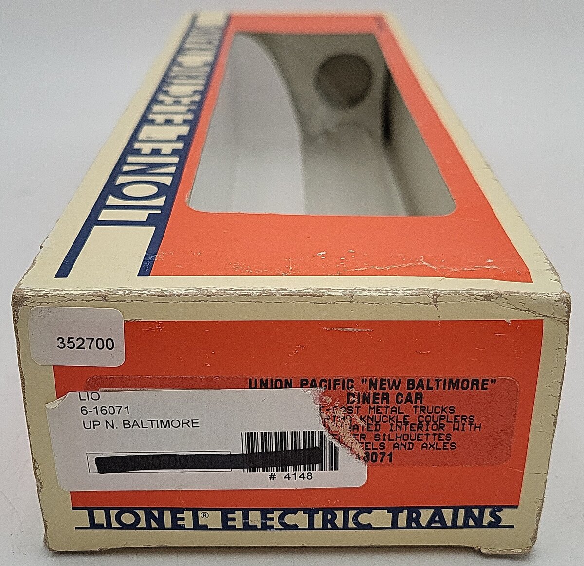Lionel 6-16071 O Gauge Union Pacific 