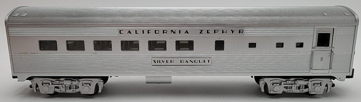Lionel 6-25162 California Zephyr " Silver Banquet" Diner Car EX/Box