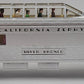 Lionel 6-25163 O Gauge California Zephyr "Silver Bronco" Vista Dome Car EX/Box