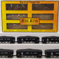 MTH 30-7536 O Gauge Norfolk & Western 4-Bay Hopper with Coal Load 6-Car Set #2 LN/Box
