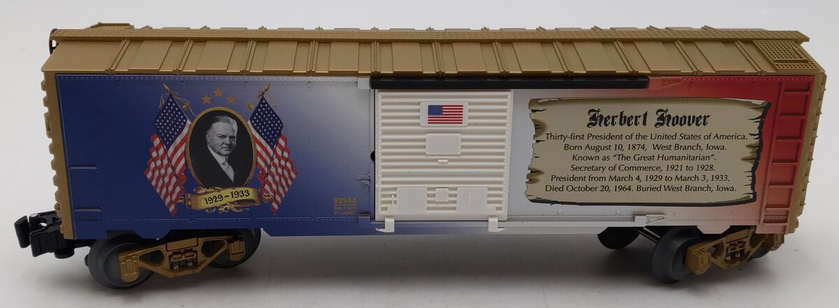 Lionel 6-82944 O Herbert Hoover USA Presidential Boxcar               LN/Box