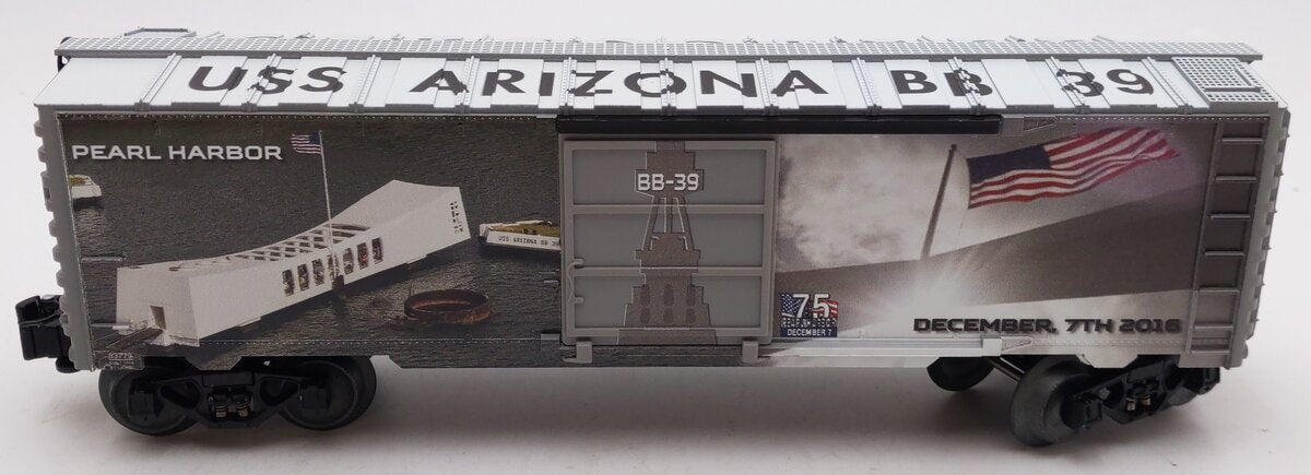 Lionel 6-83779 O Gauge Pearl Harbor 75th Anniversary Box Car LN/Box
