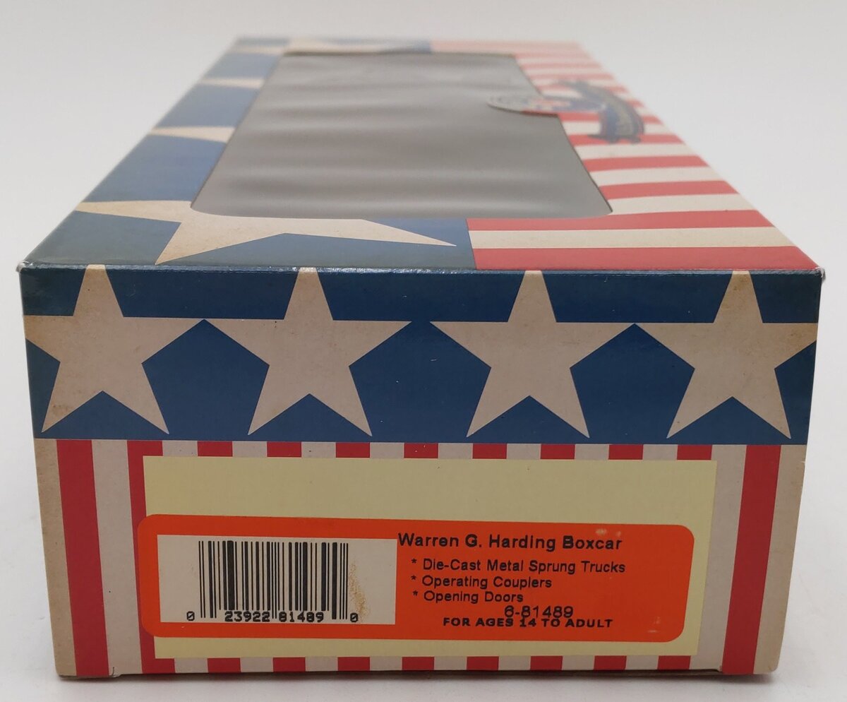 Lionel 6-81489 O Gauge USA Presidents Warren G. Harding Boxcar EX/Box