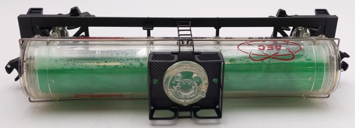 Lionel 6-16155 O Gauge AEC Reactor Fluid Tank Car #6515-3 (Green) EX/Box