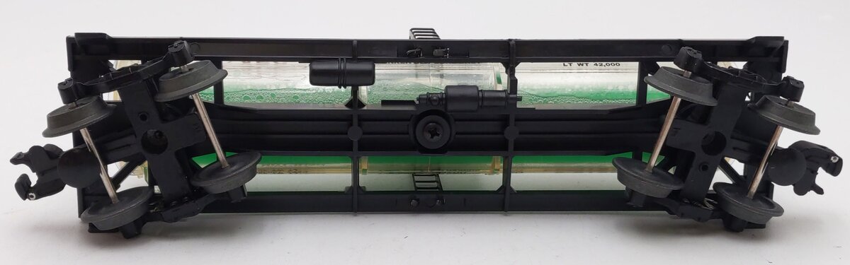 Lionel 6-16155 O Gauge AEC Reactor Fluid Tank Car #6515-3 (Green) EX/Box